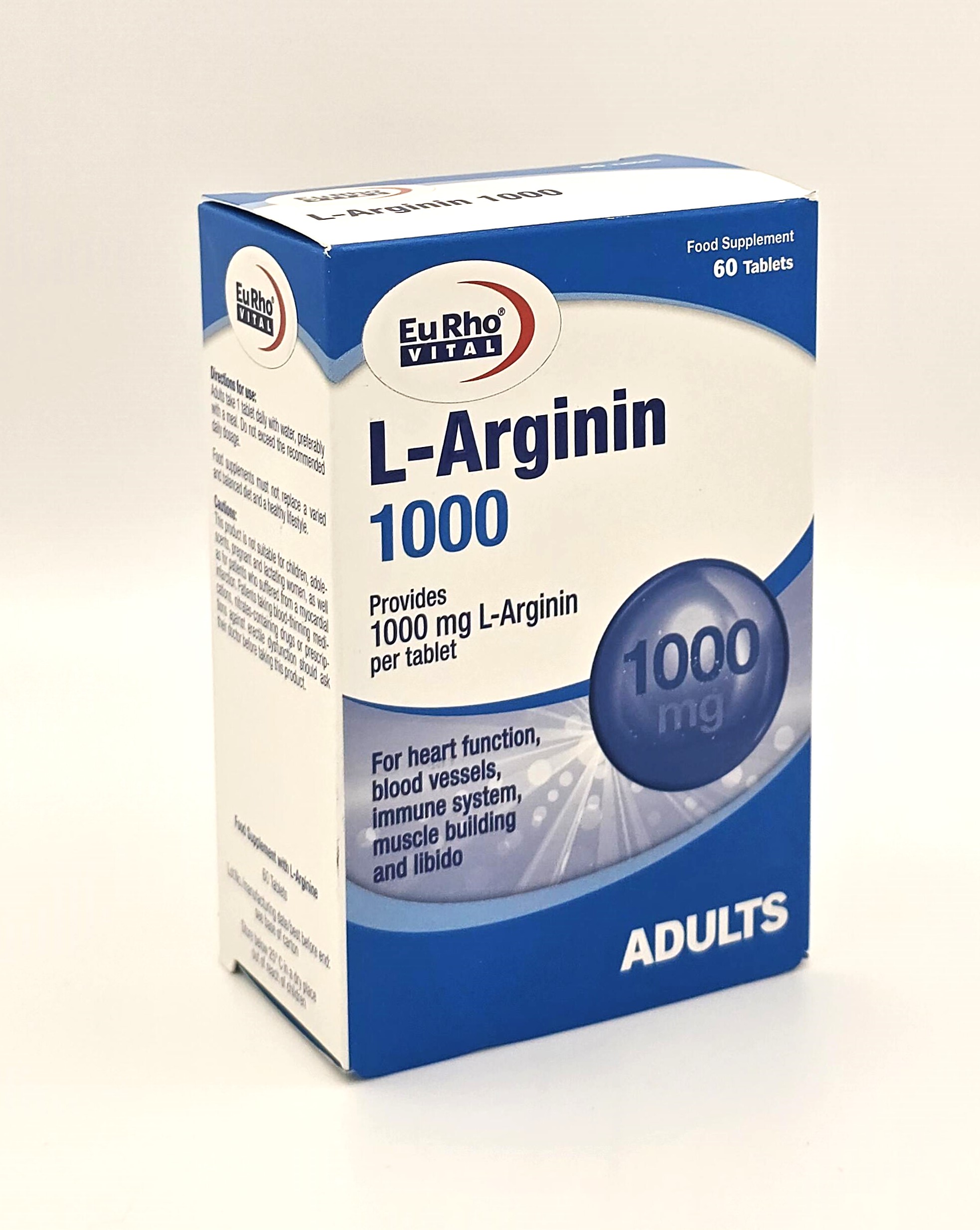 ال آرژینین 1000 میلی گرم یورو ویتال